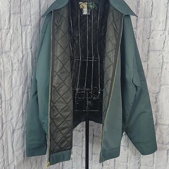 WORKWEAR Work Jacket Green Chore Farm‎ Mechanic Green 3XL - Picture 8 of 9